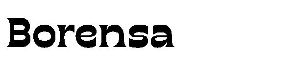 Borensa字体
