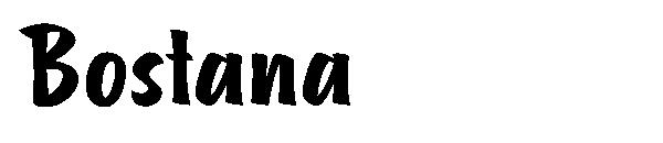 Bostana字体