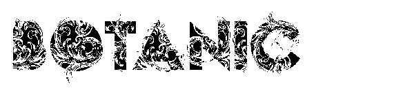 BOTANIC字体