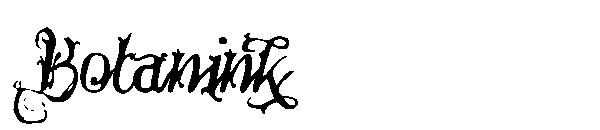 Botanink字体