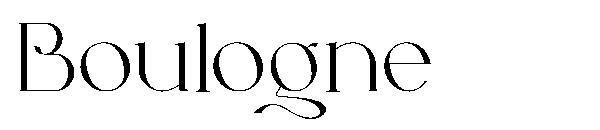 Boulogne字体