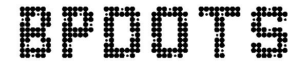 BPdots字体