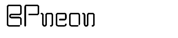 BPneon字体