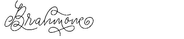 Brahmone字体