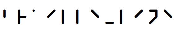 Braille-line字体