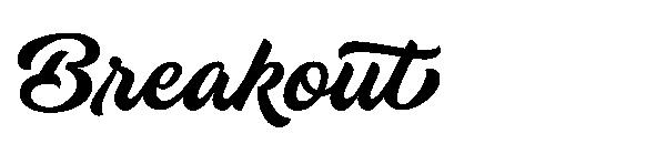 Breakout字体