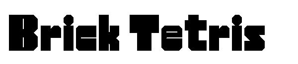 Brick Tetris字体