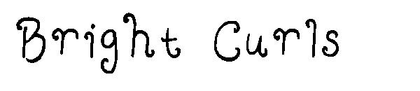 Bright Curls字体