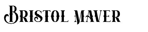 Bristol maver字体