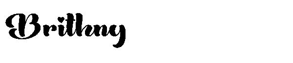 Brithny字体
