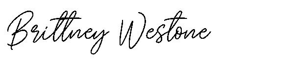 Brittney Westone字体