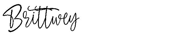 Brittwey字体