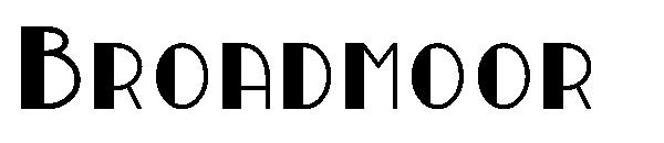 Broadmoor字体