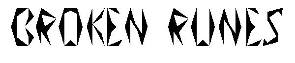 Broken Runes字体