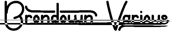 Brondown Various字体