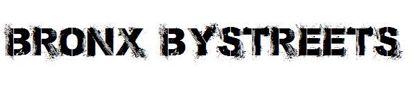 Bronx Bystreets字体