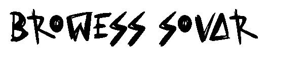 Browess Sovar字体