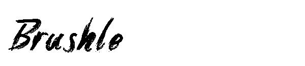 Brushle字体
