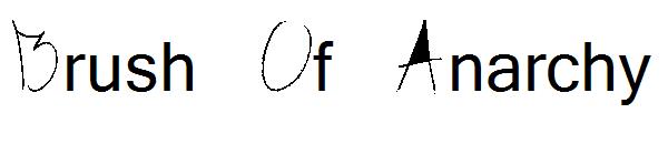 Brush Of Anarchy字体