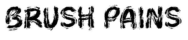 Brush Pains字体