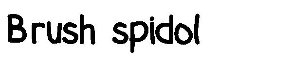Brush spidol字体