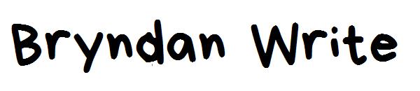 Bryndan Write字体