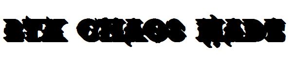 BTX Chaos Made字体