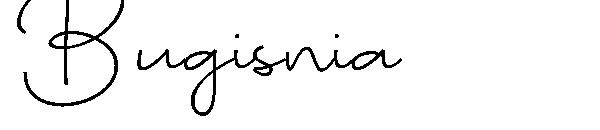 Bugisnia字体