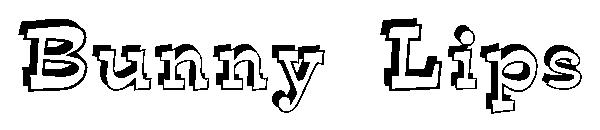 Bunny Lips字体