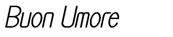 Buon Umore字体