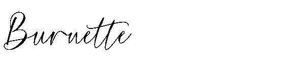 Burnette字体