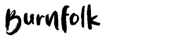 Burnfolk字体