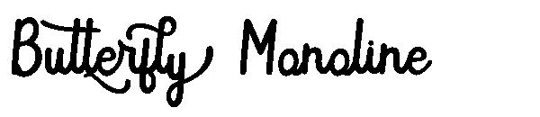 Butterfly Monoline字体