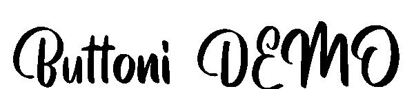 Buttoni DEMO字体