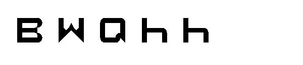 Bwahh字体