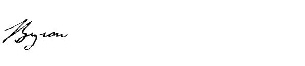 Byron字体