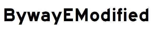 BywayEModified字体