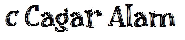 c Cagar Alam字体