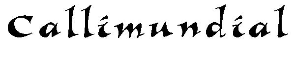 Callimundial字体
