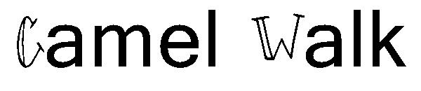 Camel Walk字体
