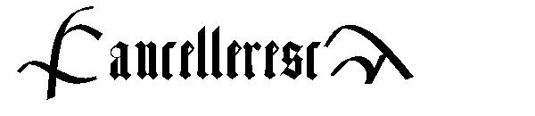 CancellerescA字体