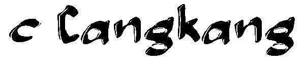 c Cangkang字体