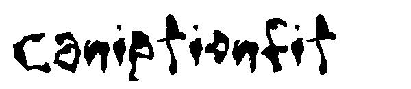 CaniptionFit字体