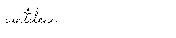 cantilena字体
