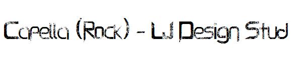 Capella (Rock) - LJ Design Stud字体