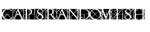 CapsRandomish字体