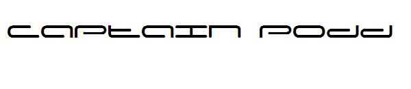 Captain Podd字体