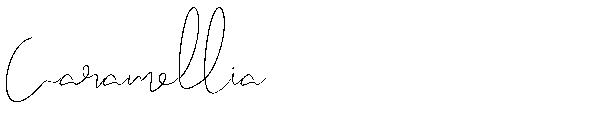Caramellia字体