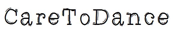CareToDance字体