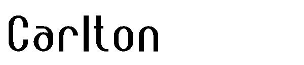 Carlton字体
